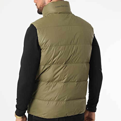 Doudoune Sans Manches Essential Down 9055 Vert Kaki