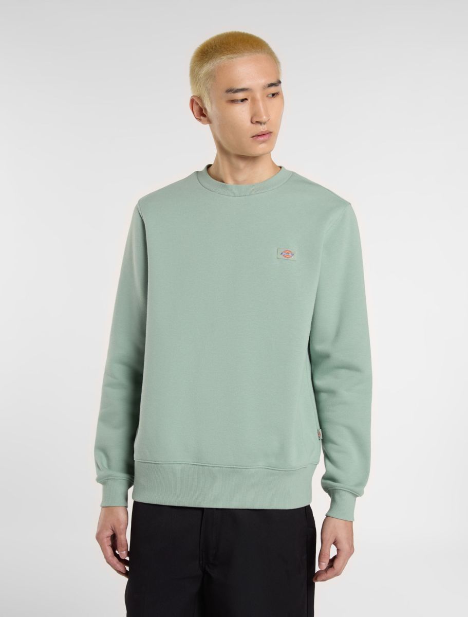 Dickies Oakport Sweatshirt Iceberg Green