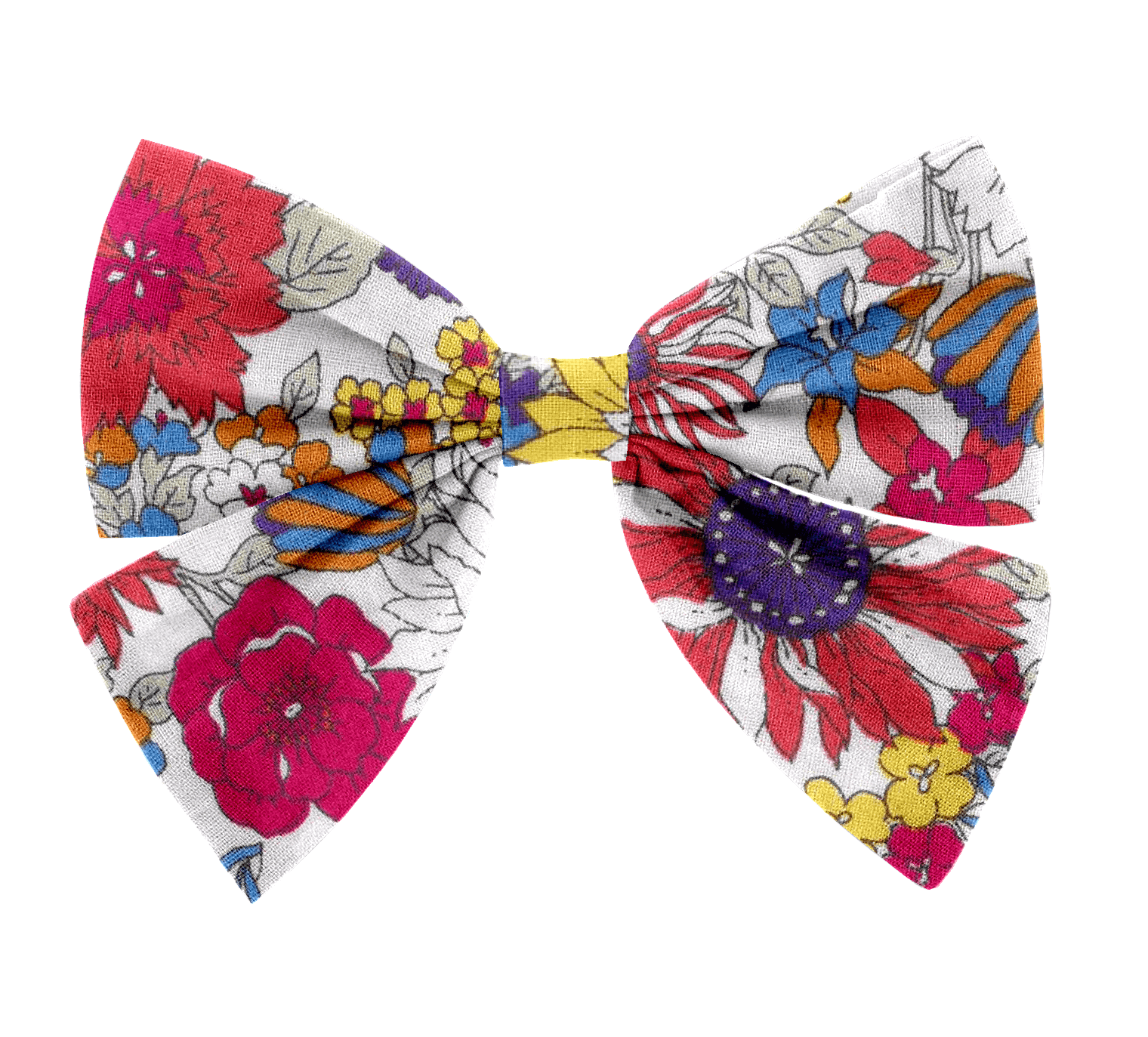 Barrette Noeud Papillon Tutti Fleuri