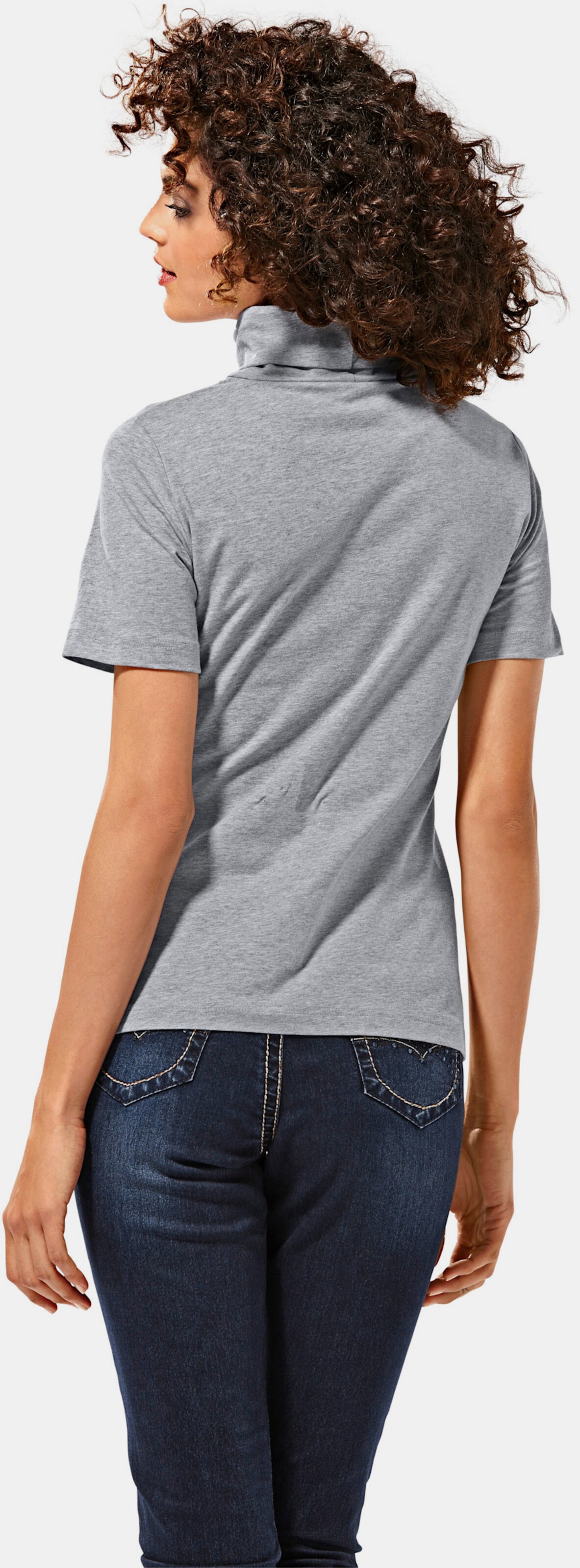 Rollkragen-Shirt