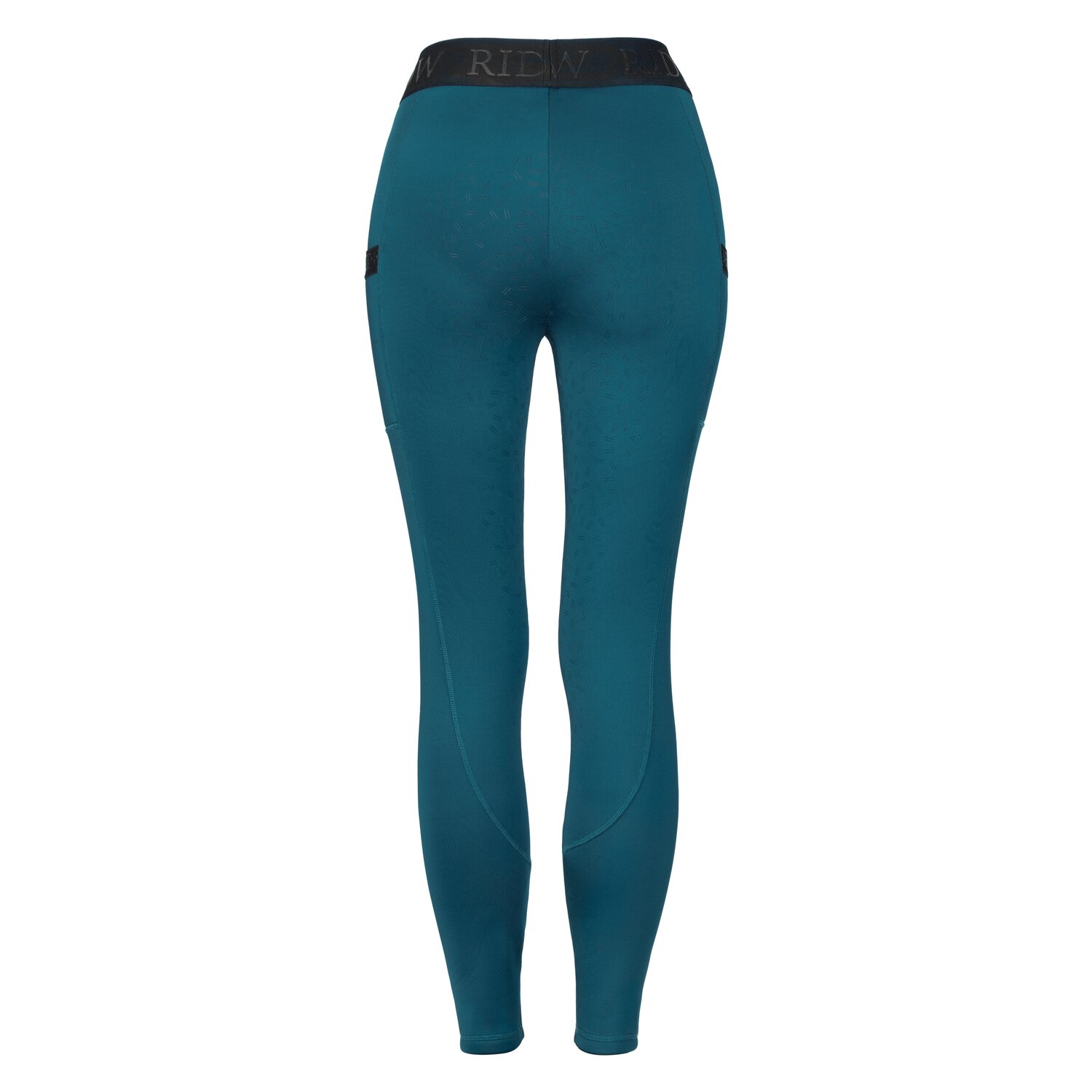 RIDE now Thermo-Reitleggings  - shaded teal