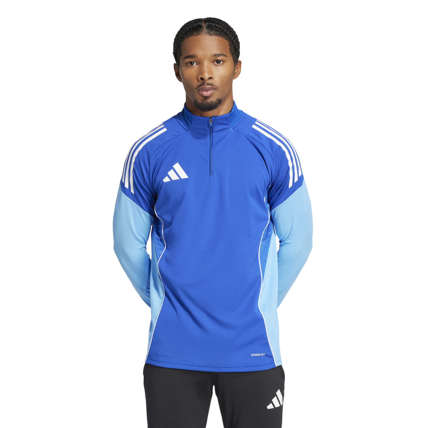 adidas Tiro 25 Competition Trainingspak 1/4-Zip Blauw Lichtblauw Donkerblauw