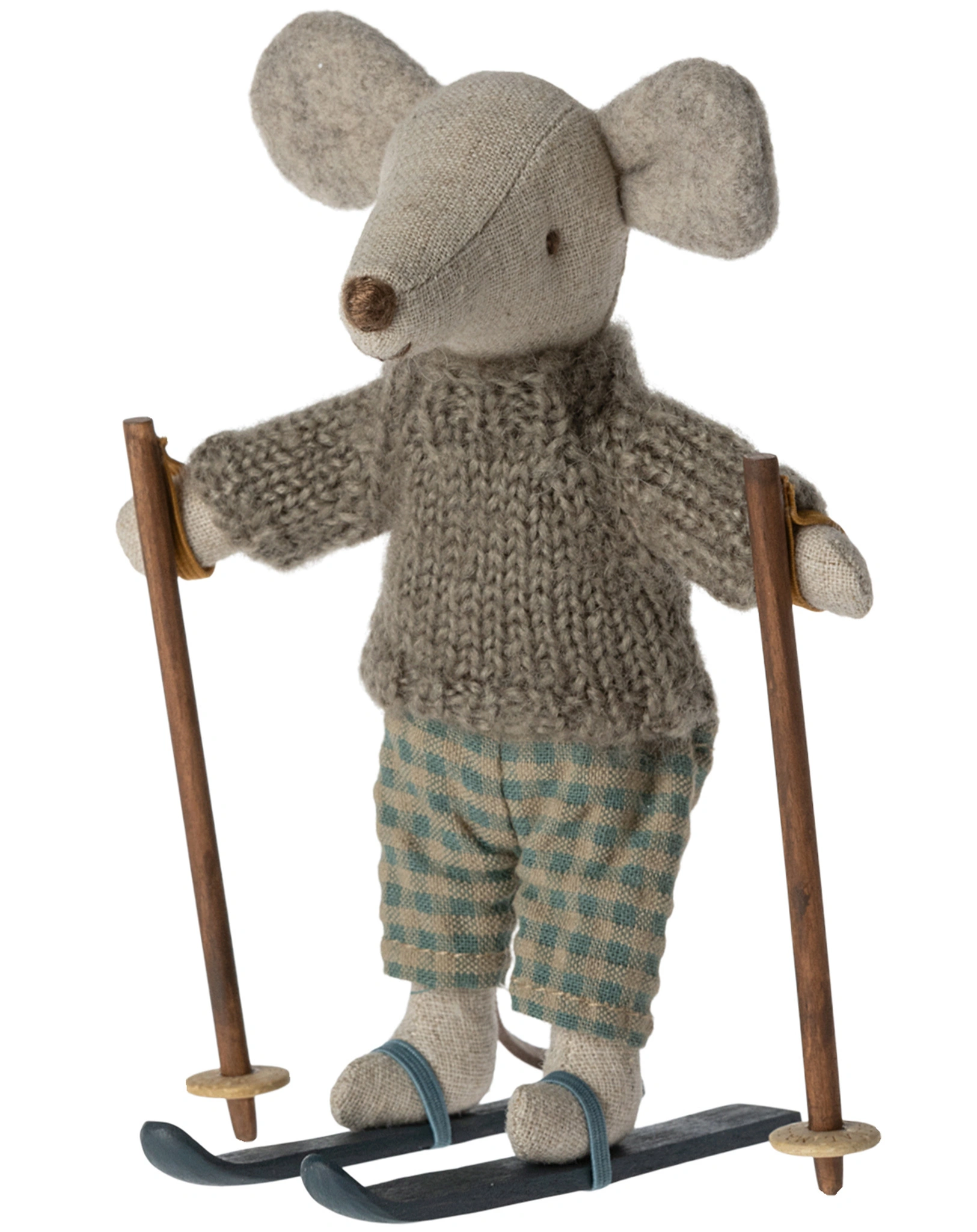 Spielfigur WINTER MOUSE - BIG BROTHER (13cm) mit Ski