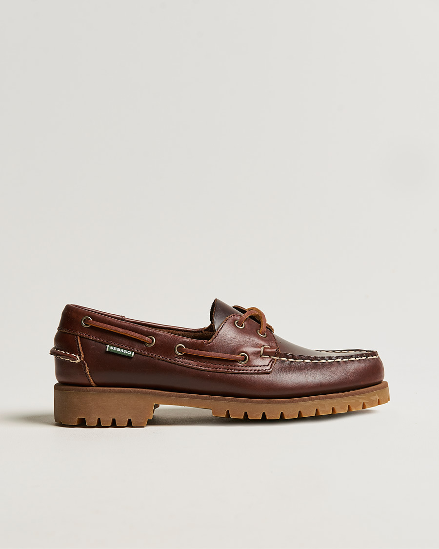 Sebago Ranger Waxy Leather Loafer Brown Gum