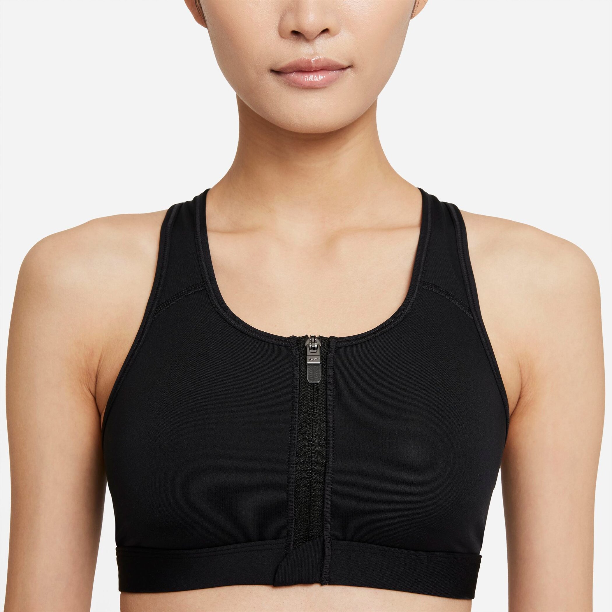 Nike W NK DF Swoosh Zip Front Bra