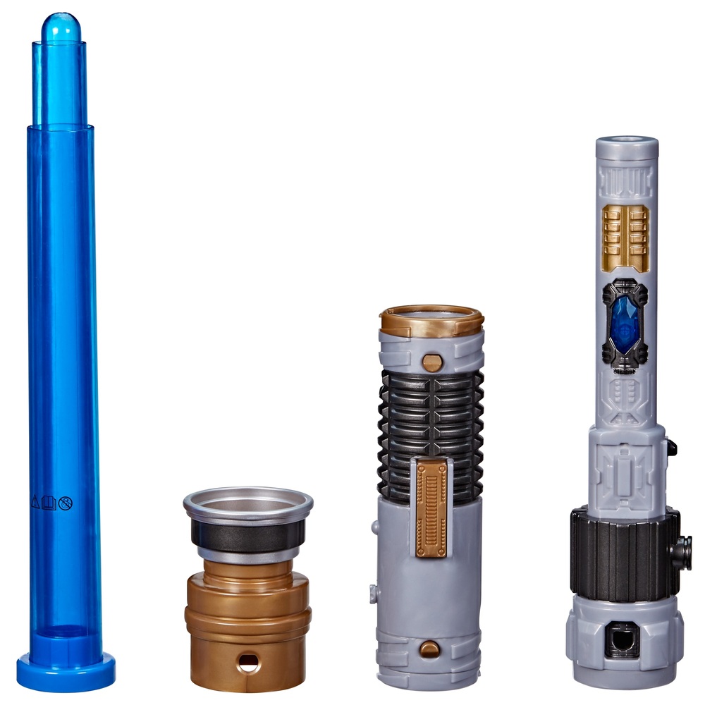 Star Wars Lightsaber Forge Obi-Wan Kenobi Elektronisches blaues Lichtschwert Rollenspielzeug