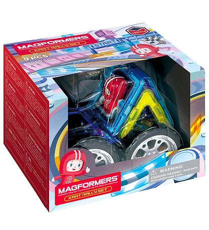 Magformers Magnets?t - 9 stk - Kart Rally