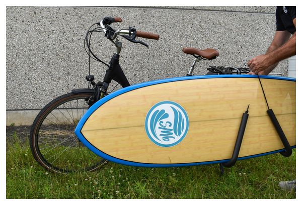 Porte planche pour porte-bagage vélo