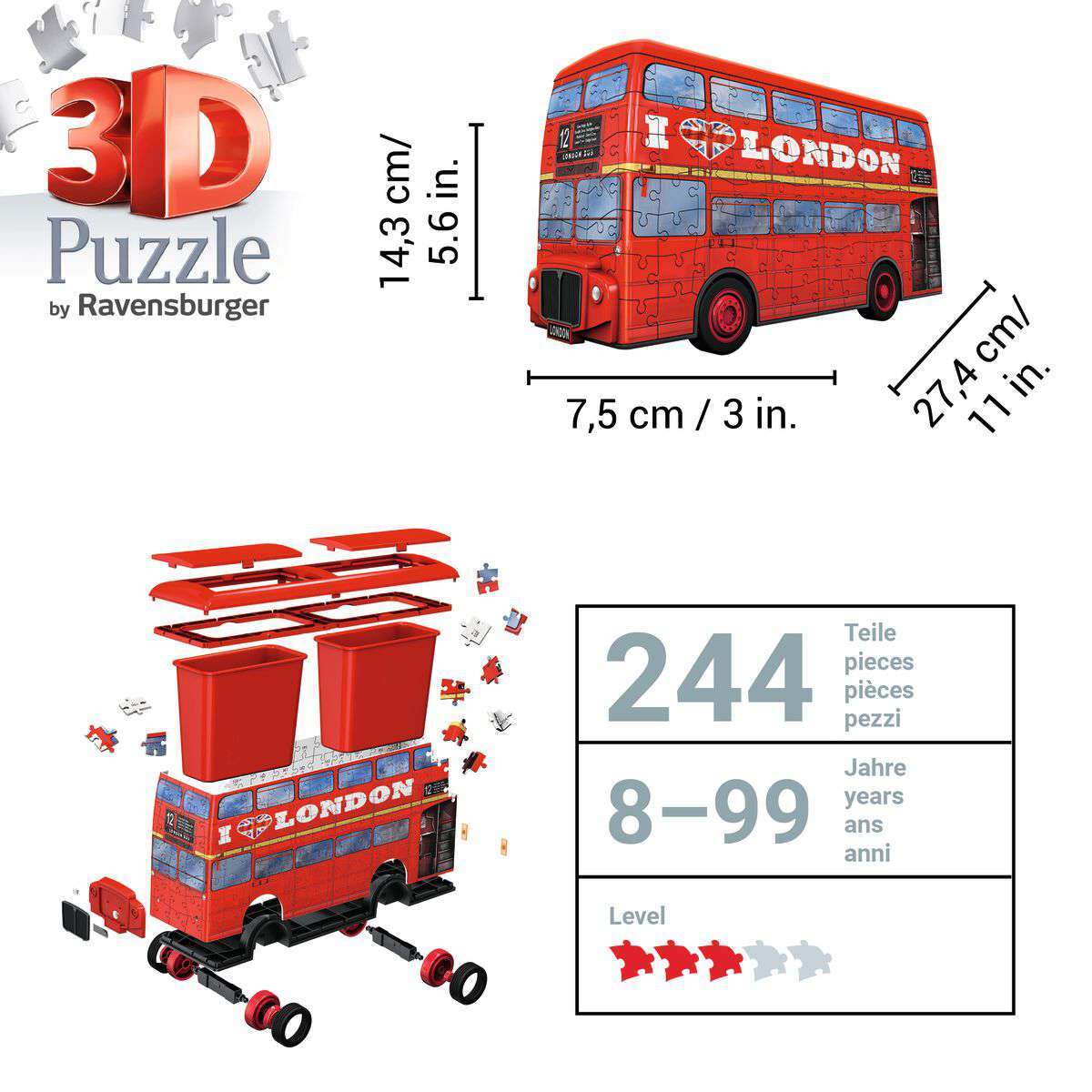 Ravensburger Spiel London Bus