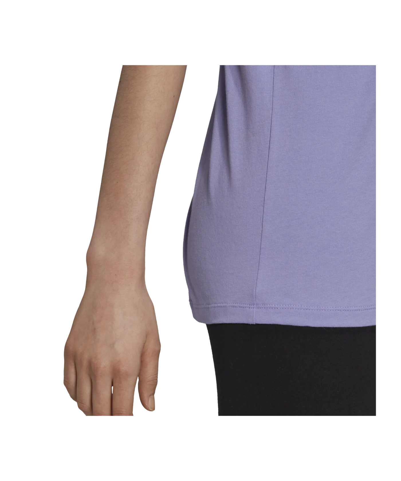 adidas Originals T-Shirt Damen Lila Weiss