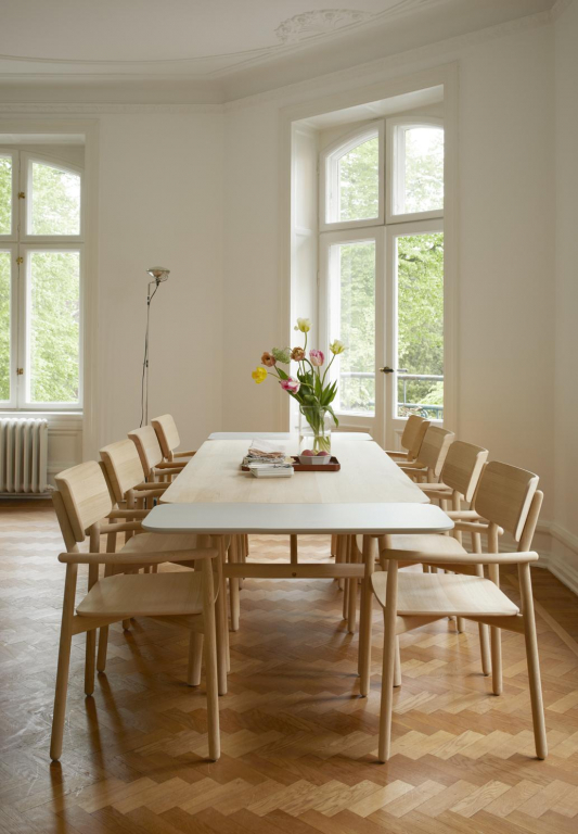 Fritz Hansen Hven eettafel 190x94 No treatment