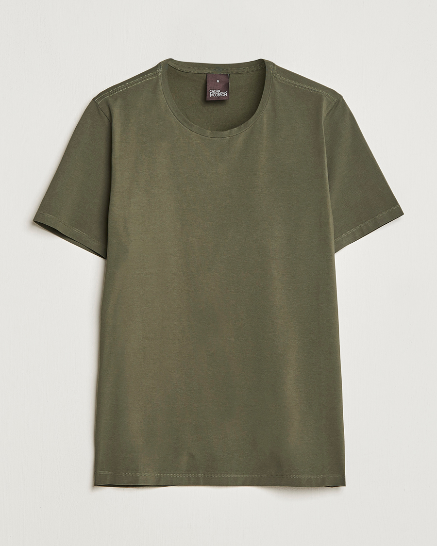 Oscar Jacobson Kyran Cotton T-shirt S-S Green