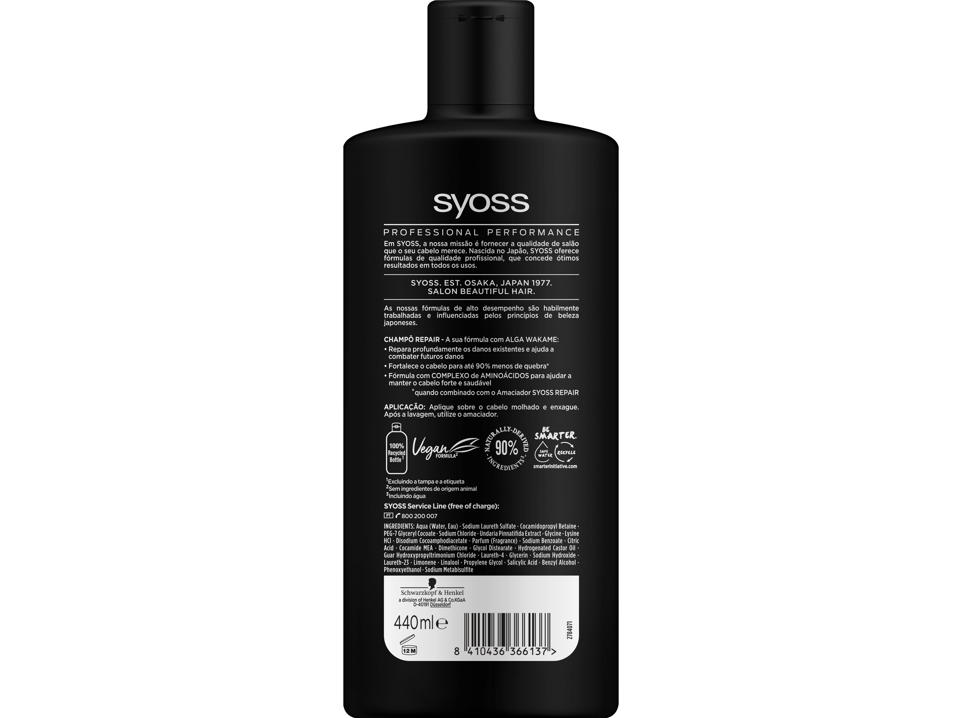 CHAMPÔ SYOSS REPAIR 440ML