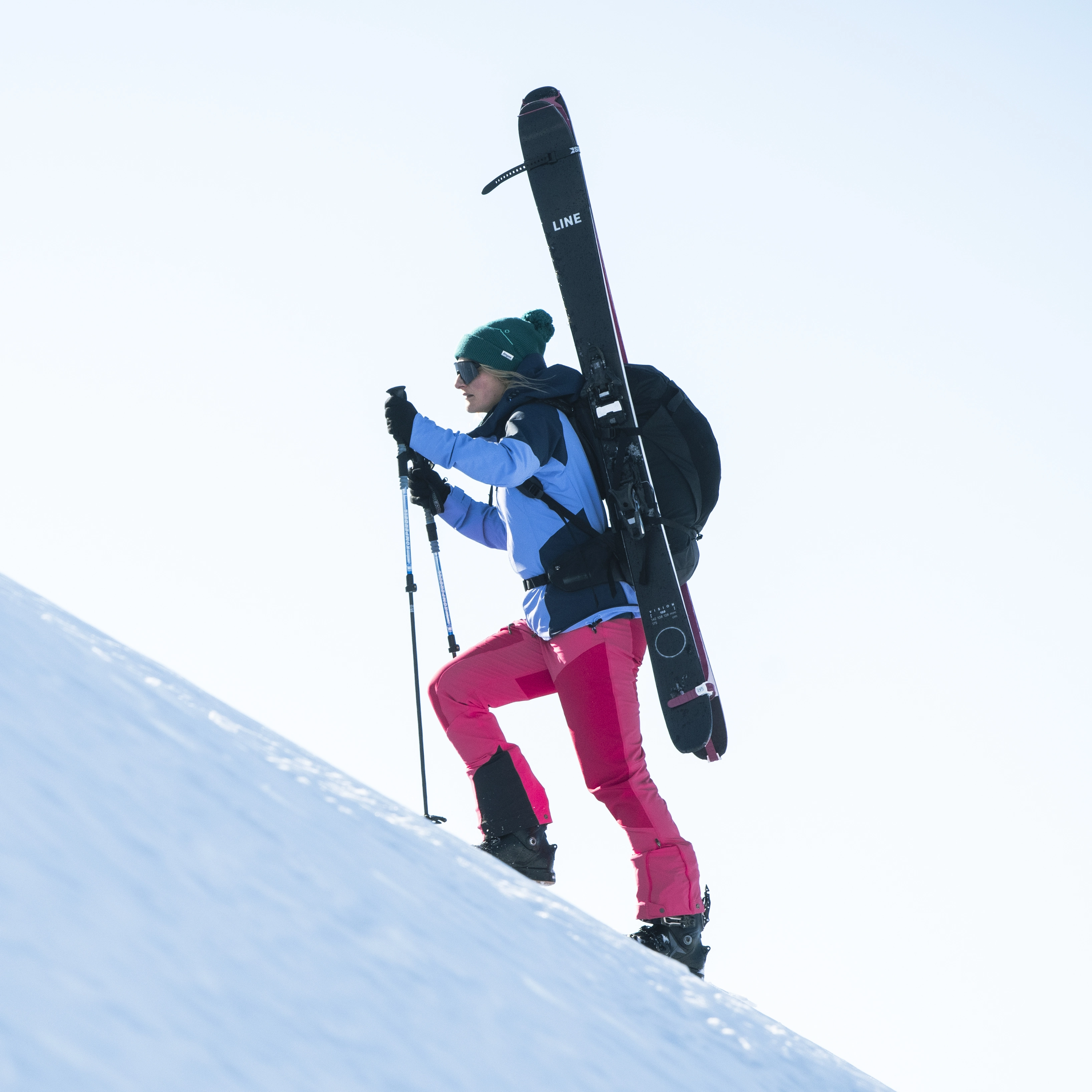 Tind Softshell Pants Women Light Alpine Rose / Alpine Rose
