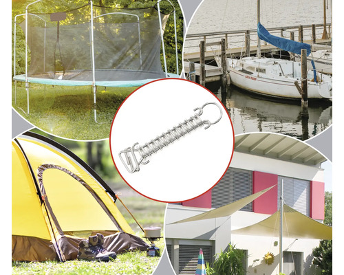 4-delige spanveerset voor zonneschermzeilen
