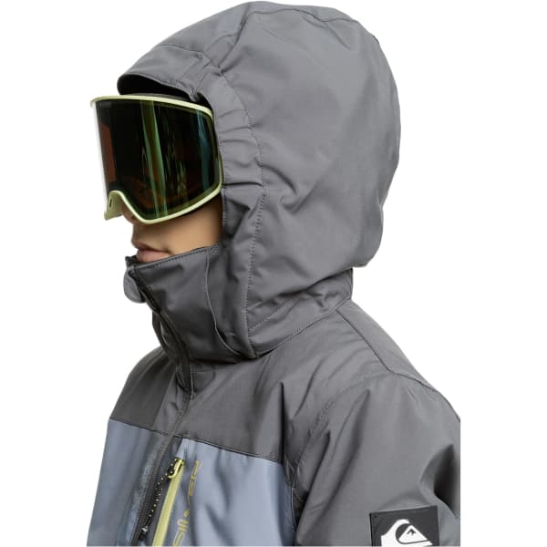 Veste de ski QUIKSILVER SILVERTIP YTH JK FLINT STONE