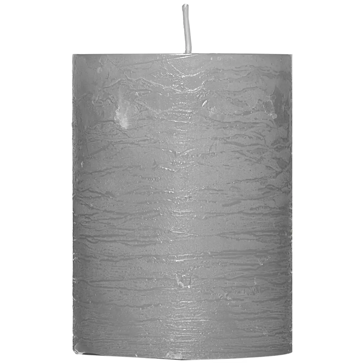 Kerze Rustic Grau