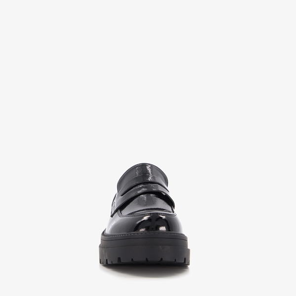 Nova lak dames loafers zwart