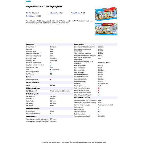 Playmobil 71466 fødeafdeling