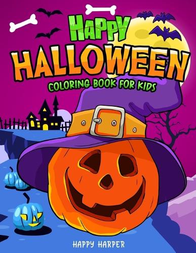 Halloween Coloring Book (Paperback)