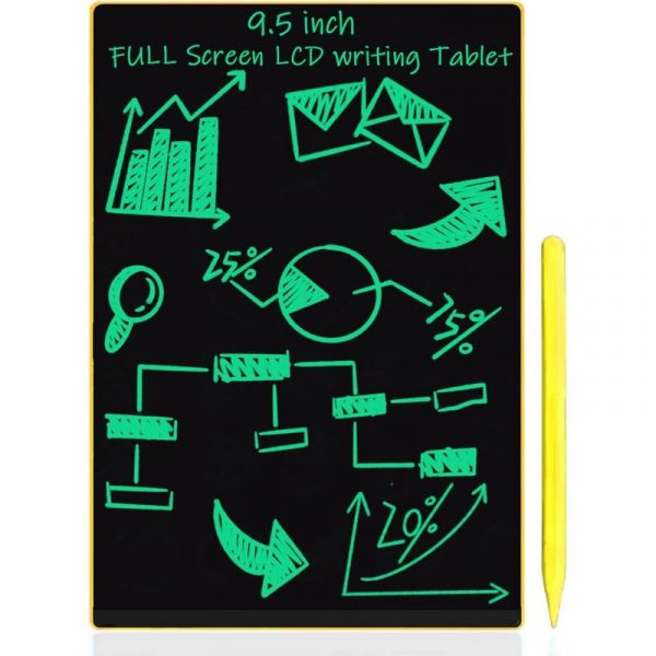 Leotec Nine Quadro Digital LCD Amarelo 9.5