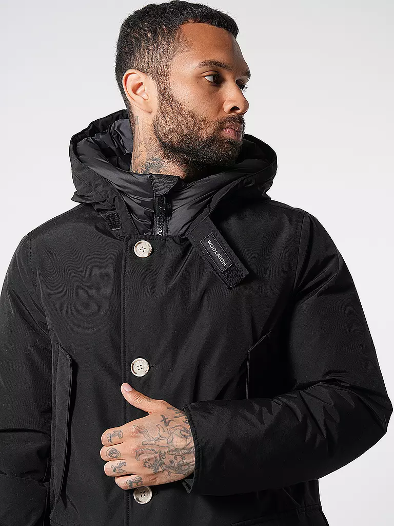 WOOLRICH Daunenparka ARCTIC  schwarz