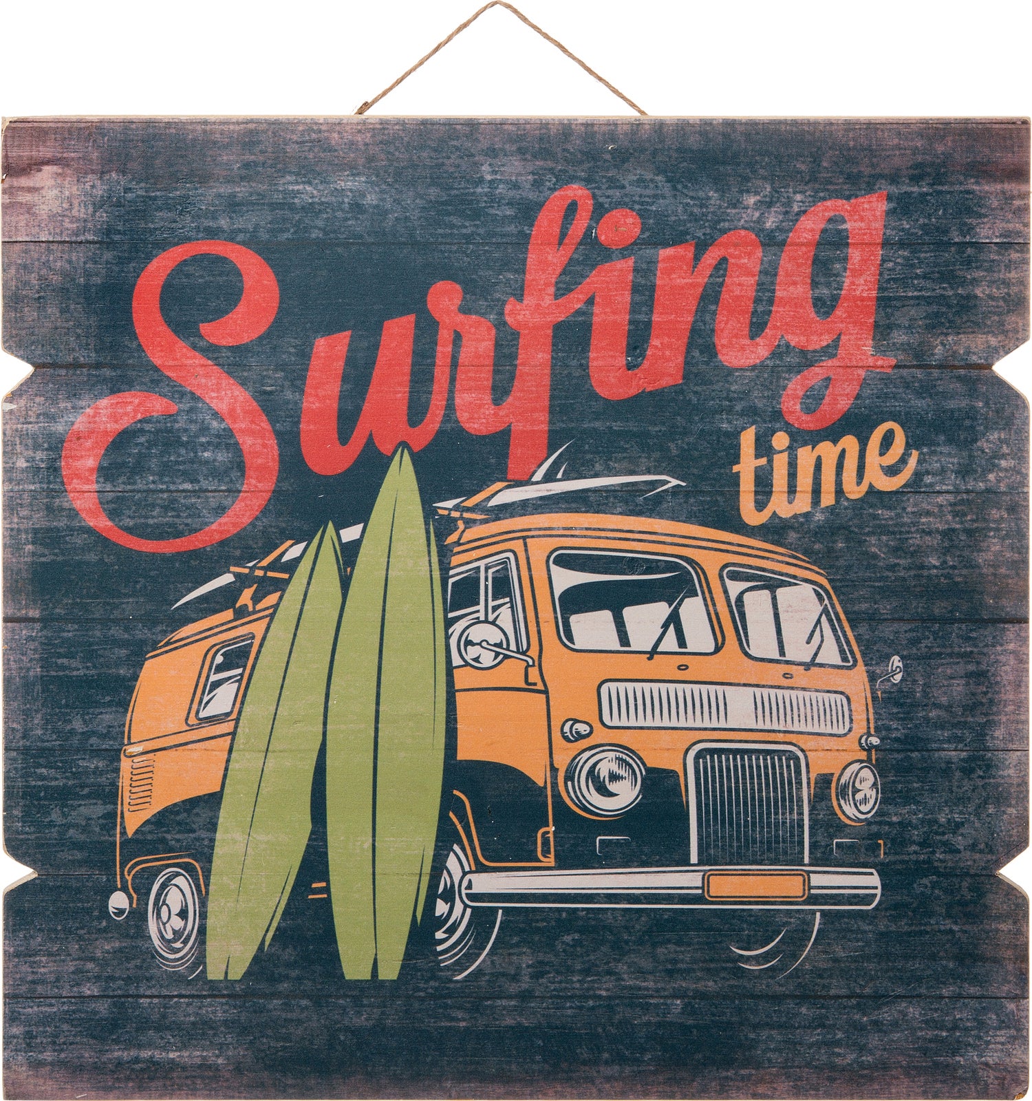 Intratuin tuinwanddecoratie surfing multi 40 x 40 x 1,8 cm