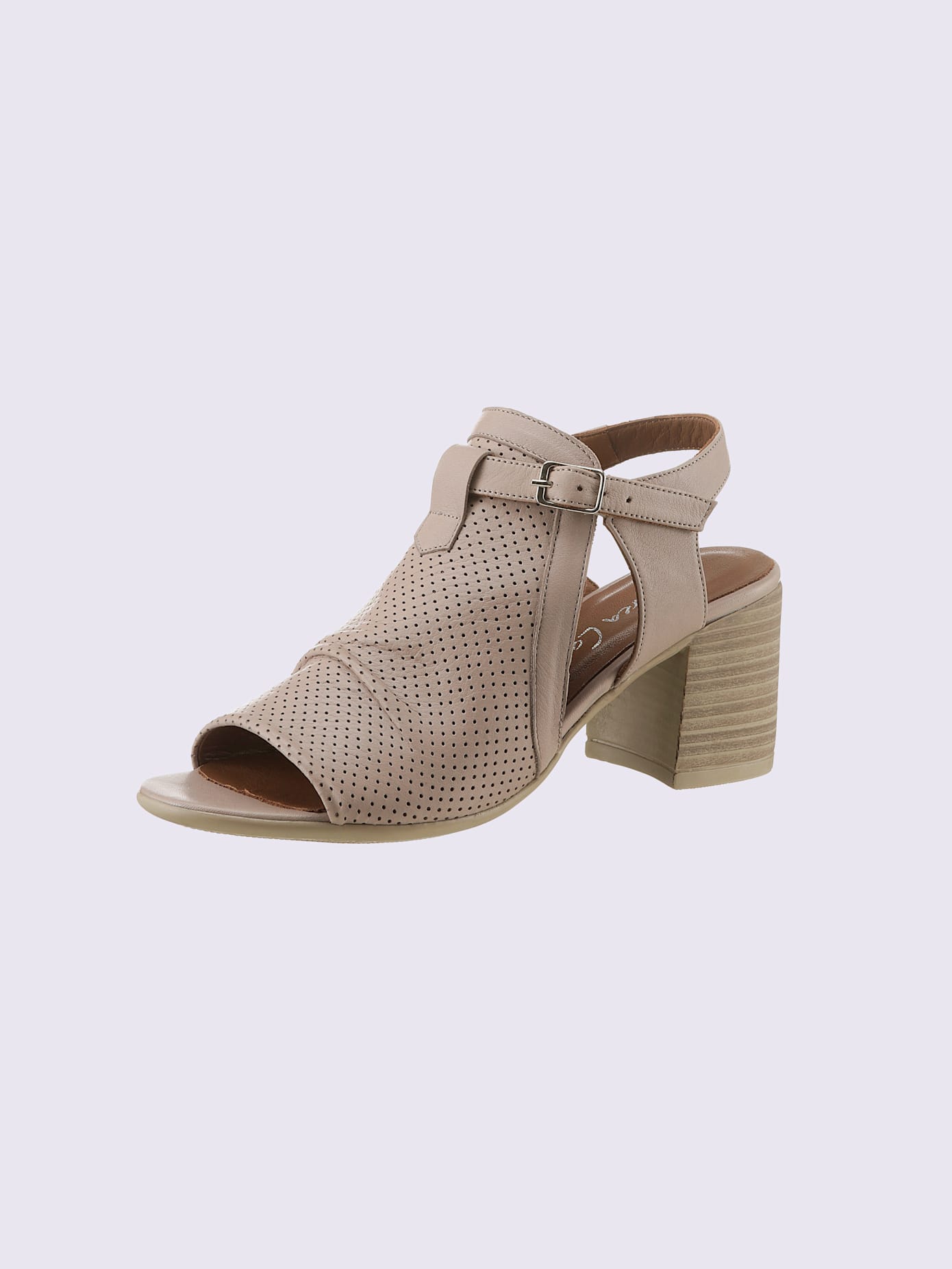 Sandales cuir nappa de vache
