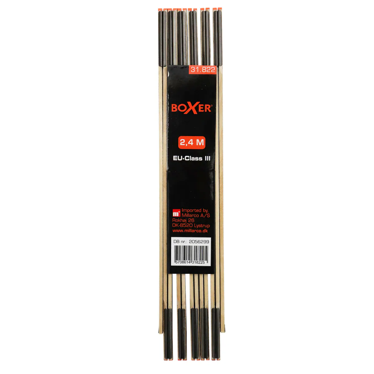 Tommestokk tre 240 cm