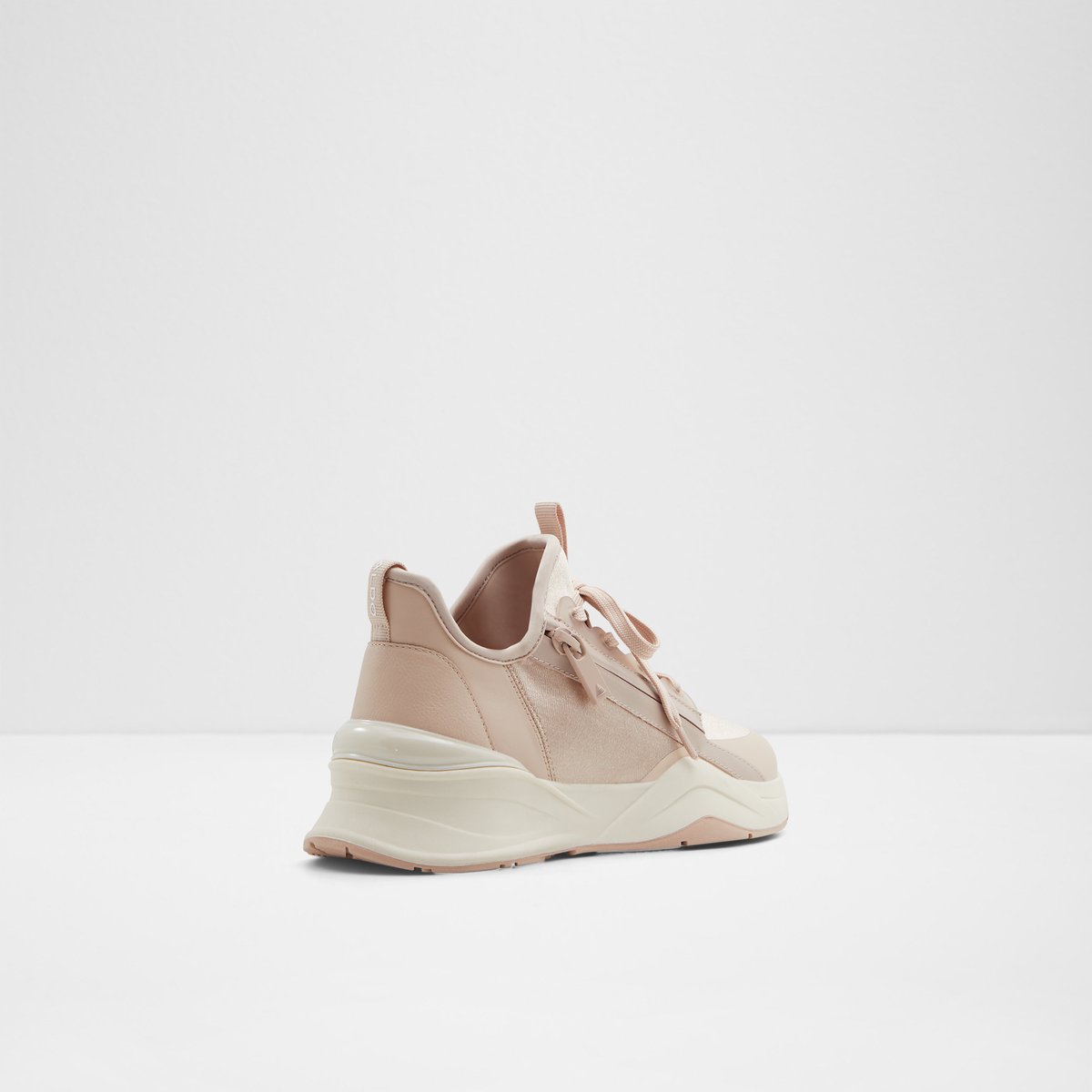 Labedar Light Pink Women Platform and wedge sneakers