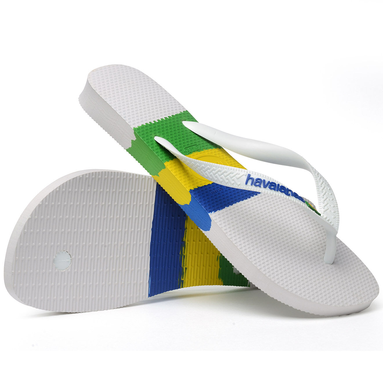Havaianas Tongs Brasil Tech blanches