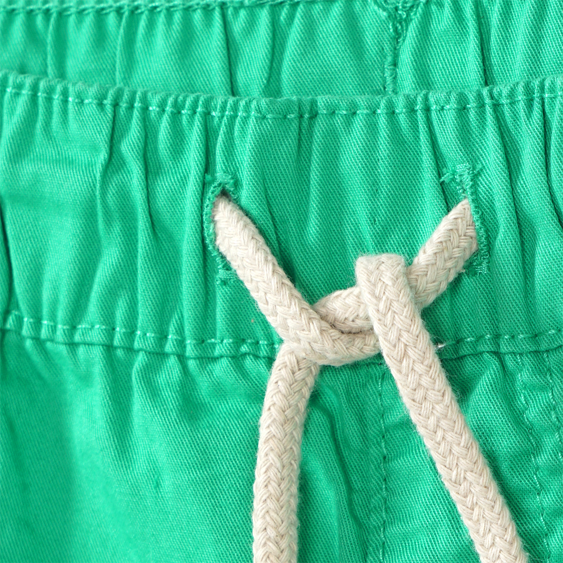 Famy Jungen Shorts mit Tunnelzug grün
