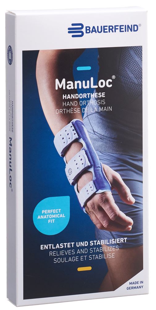 Bauerfeind ManuLoc Stabilorthese Gr0 titan 1 Stk