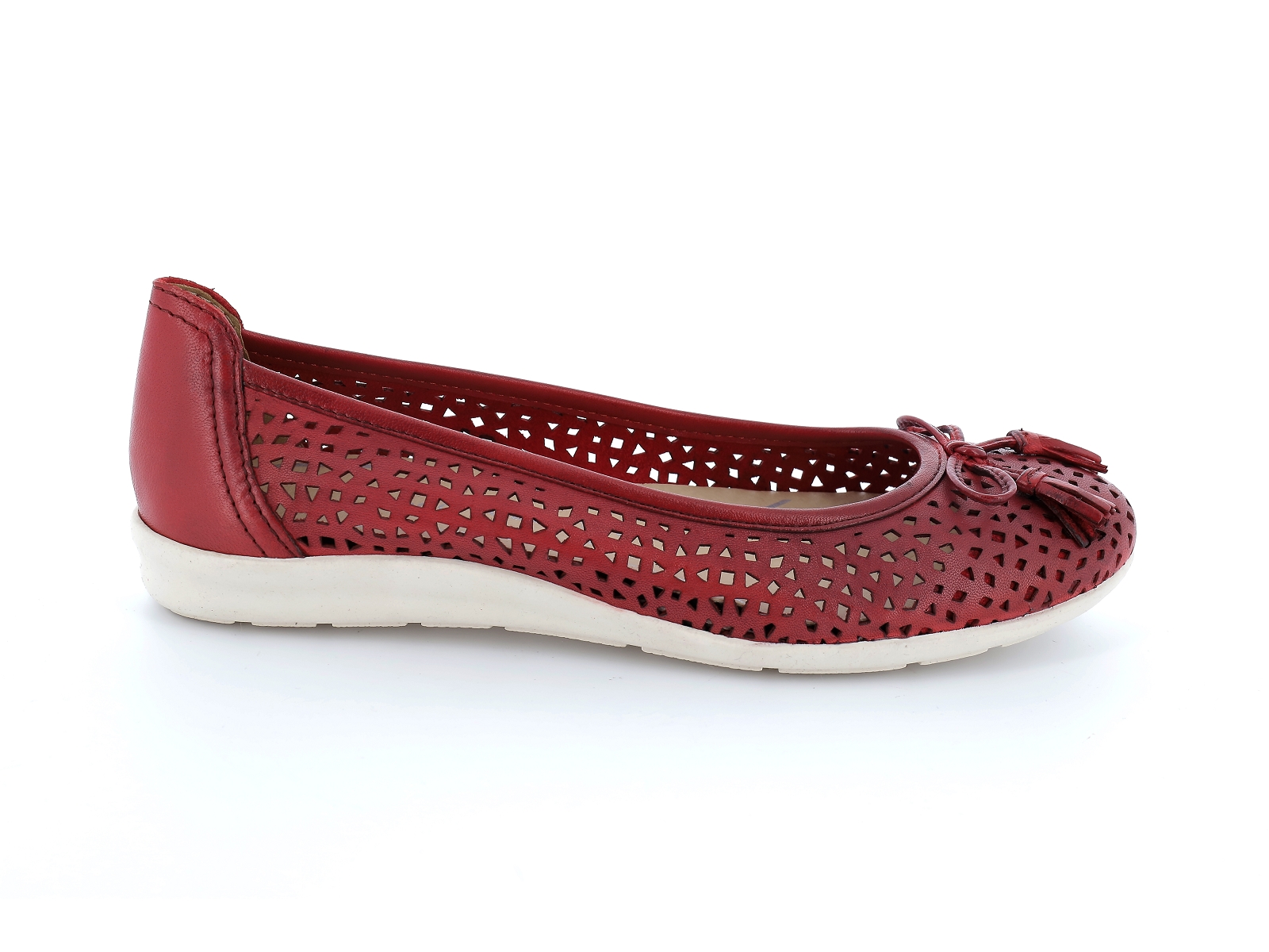 Marco tozzi-22500 Cuir Rouge