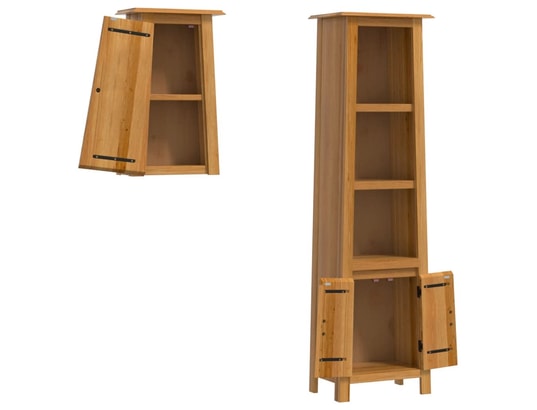 VIDAXL - Ensemble de meubles de salle de bain 2 pcs bois de pin massi...