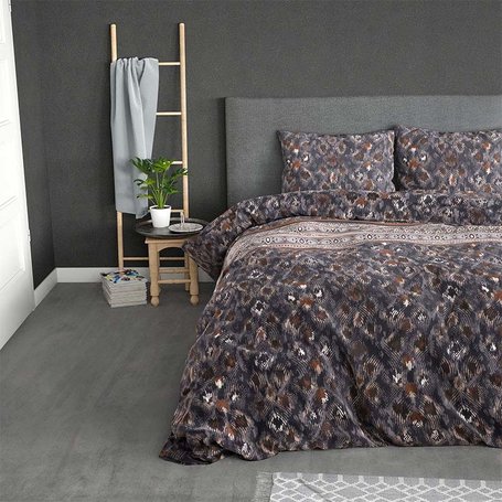 Dekbedovertrek Grace - Taupe - 240 x 220