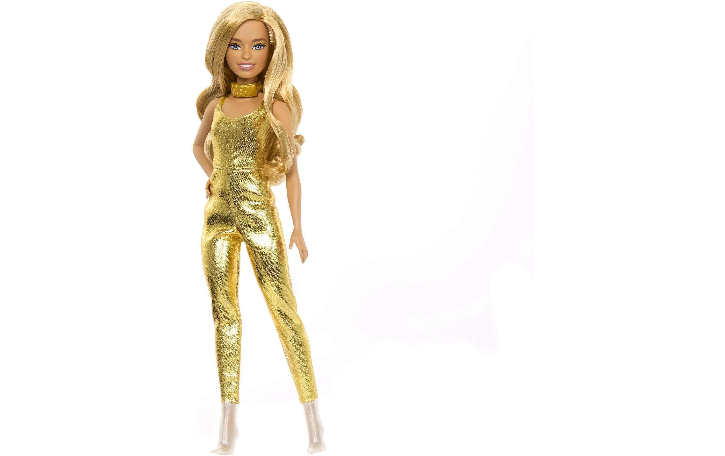 Puppe Golden DreamsBarbie-Puppe im unverkennbaren Stil