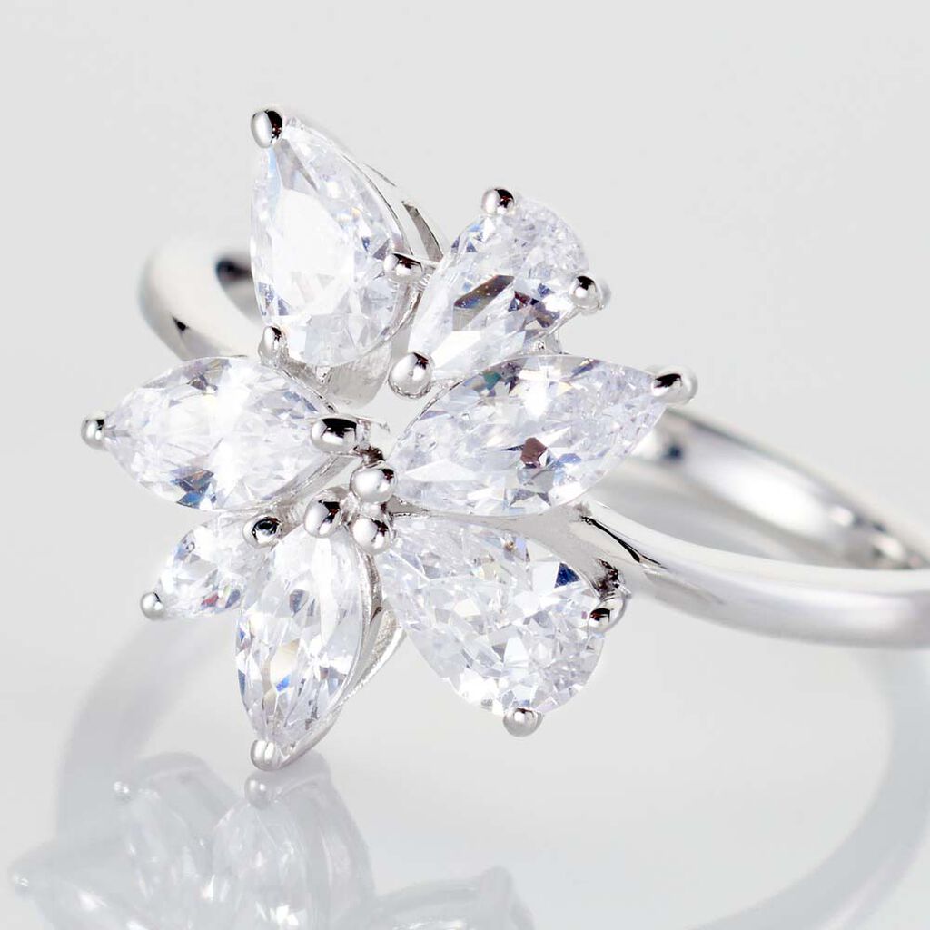 Bague Viktorik Argent Oxyde De Zirconium