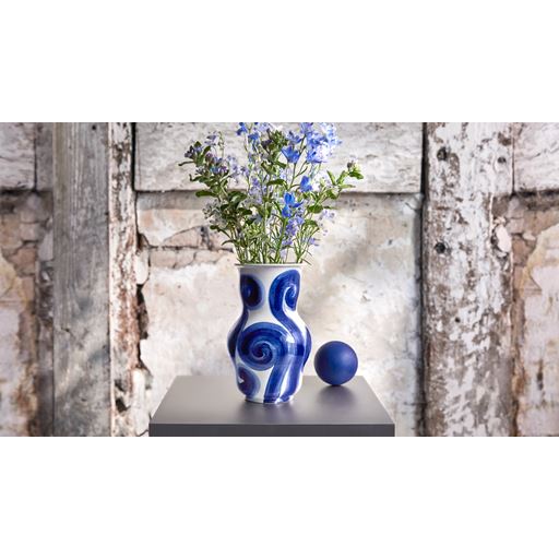 Kähler Tulle Vase, Blå