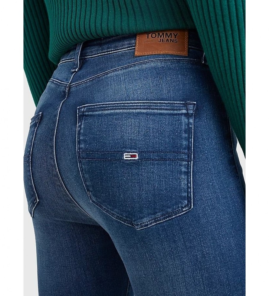 Calça jeans skinny Tommy Jeans Sylvia azul