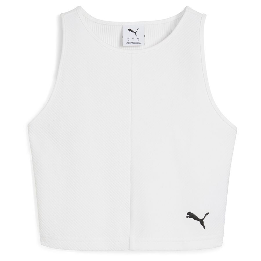 Puma WARDROBE ESS Geripptes Crop-Top