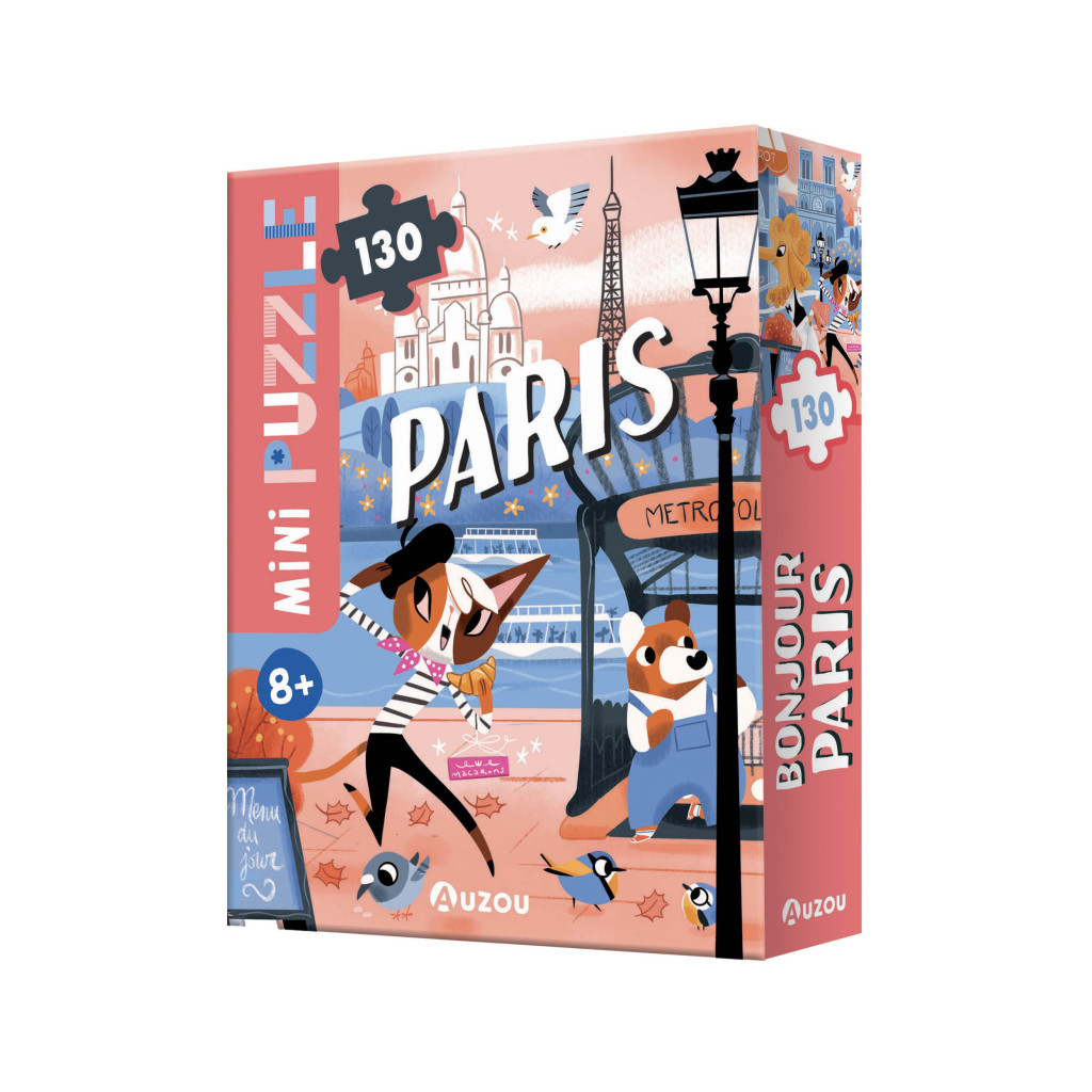 Mes Minis Puzzles De Voyage - Bonjour Paris