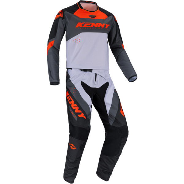 Kenny - Maillot Enfant Force Kid - 2023 Gris / Orange