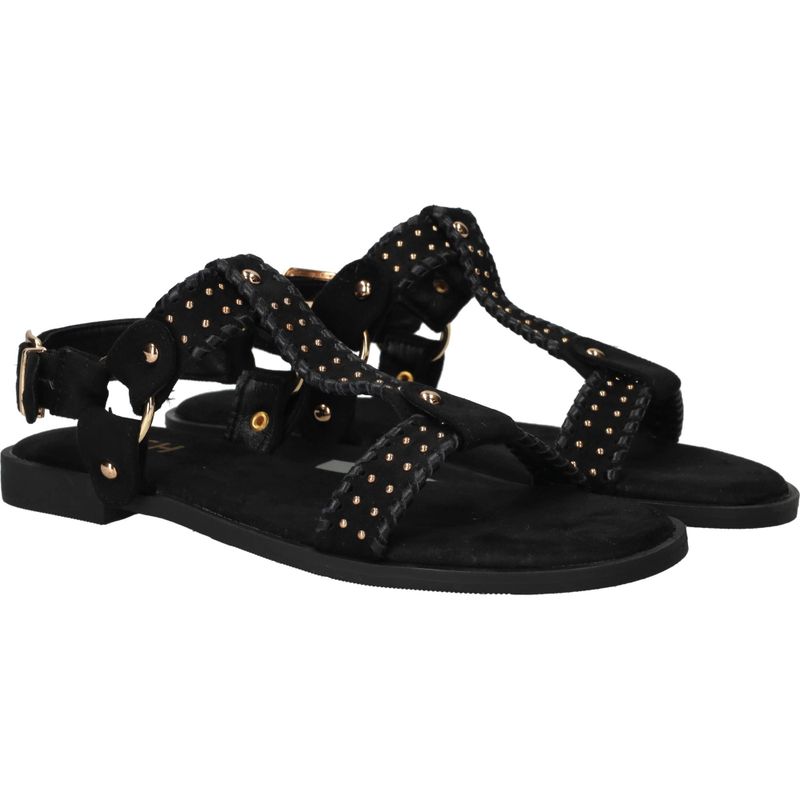 POSH by Poelman Sandalen Zwart Dames
