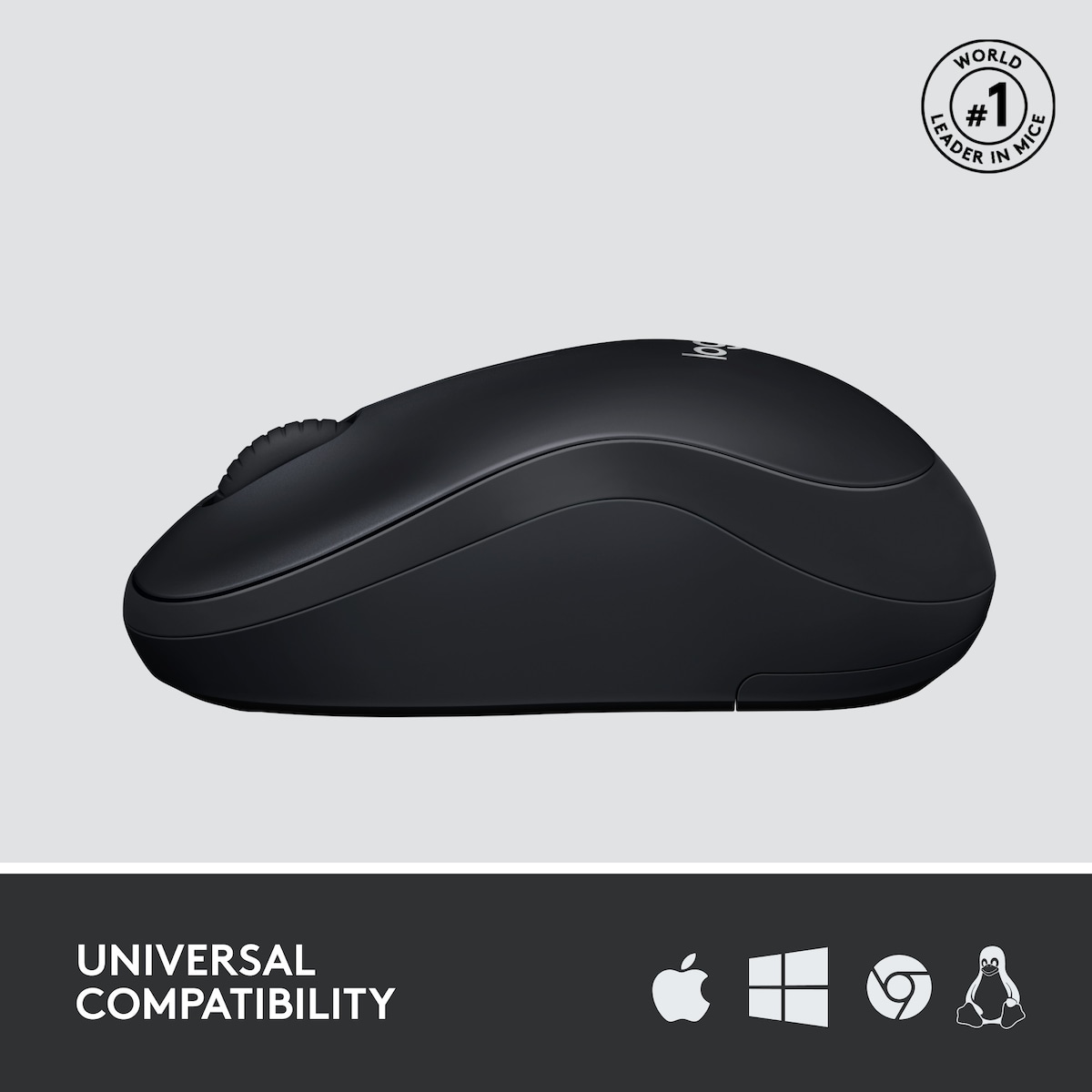 Logitech M220 Silent trådløs mus (sort)