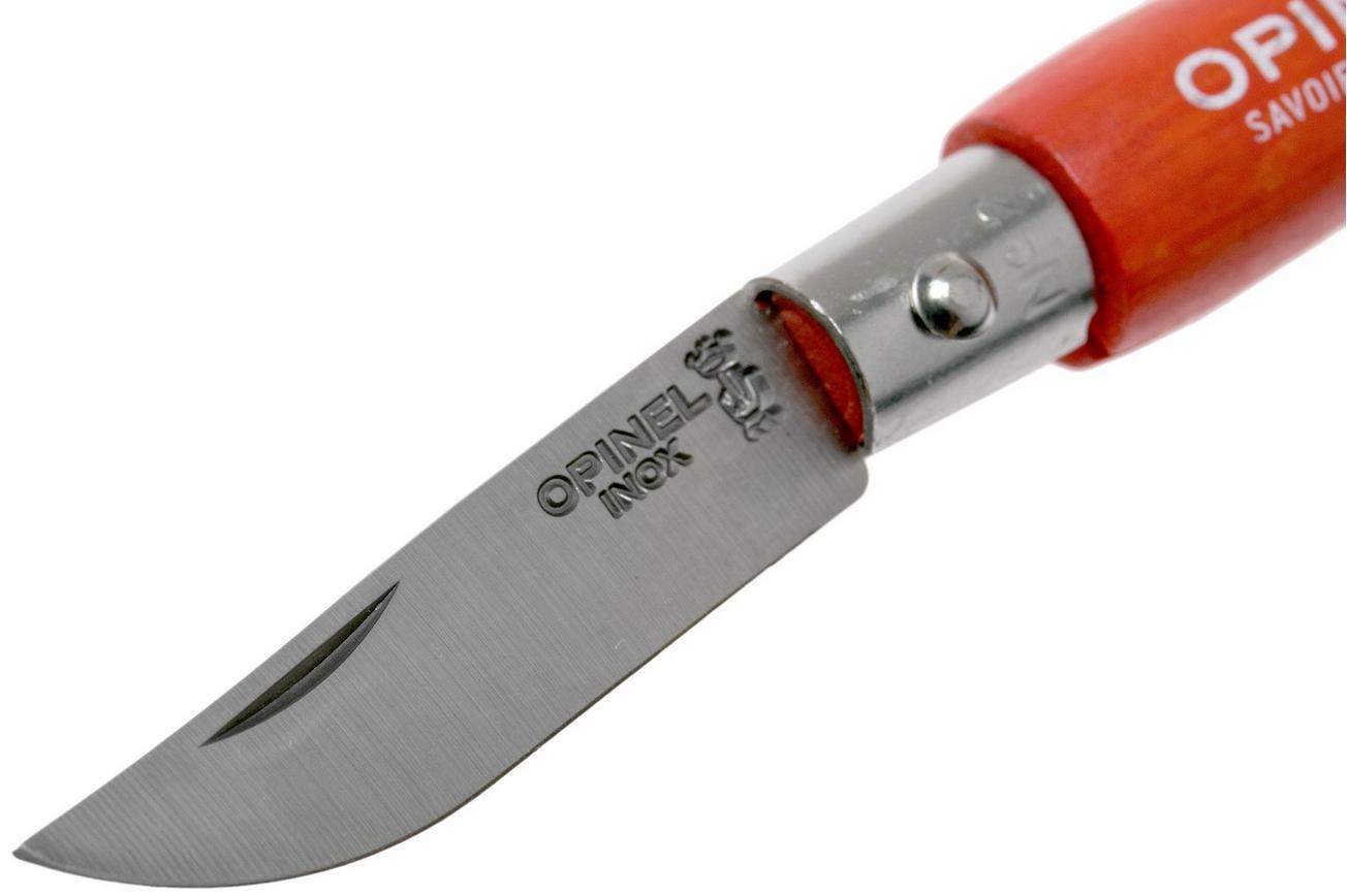 Opinel zakmes No. 02RV Keyring zakmes, Orange
