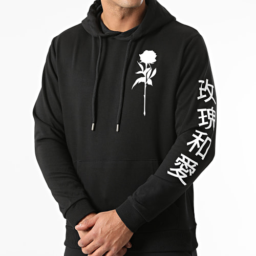 Ensemble De Survêtement Roses Noir Blanc