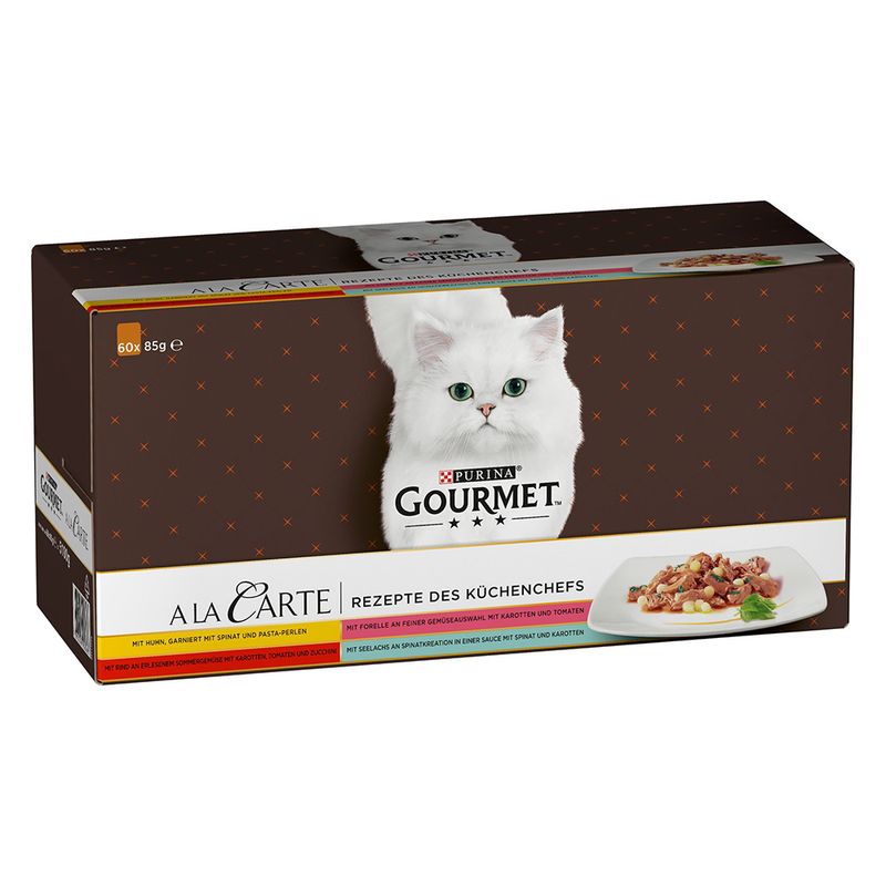 Mégapack PURINA Gourmet À la Carte 60 x 85 g