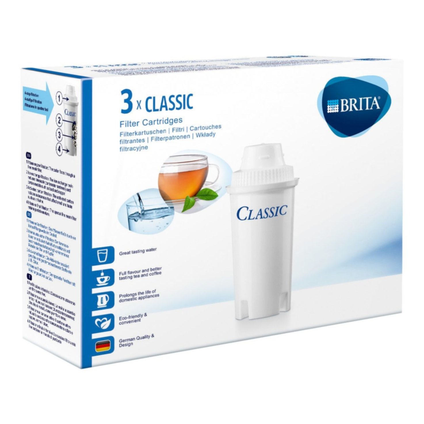 Brita Filterkartusche Classic 3 Stück