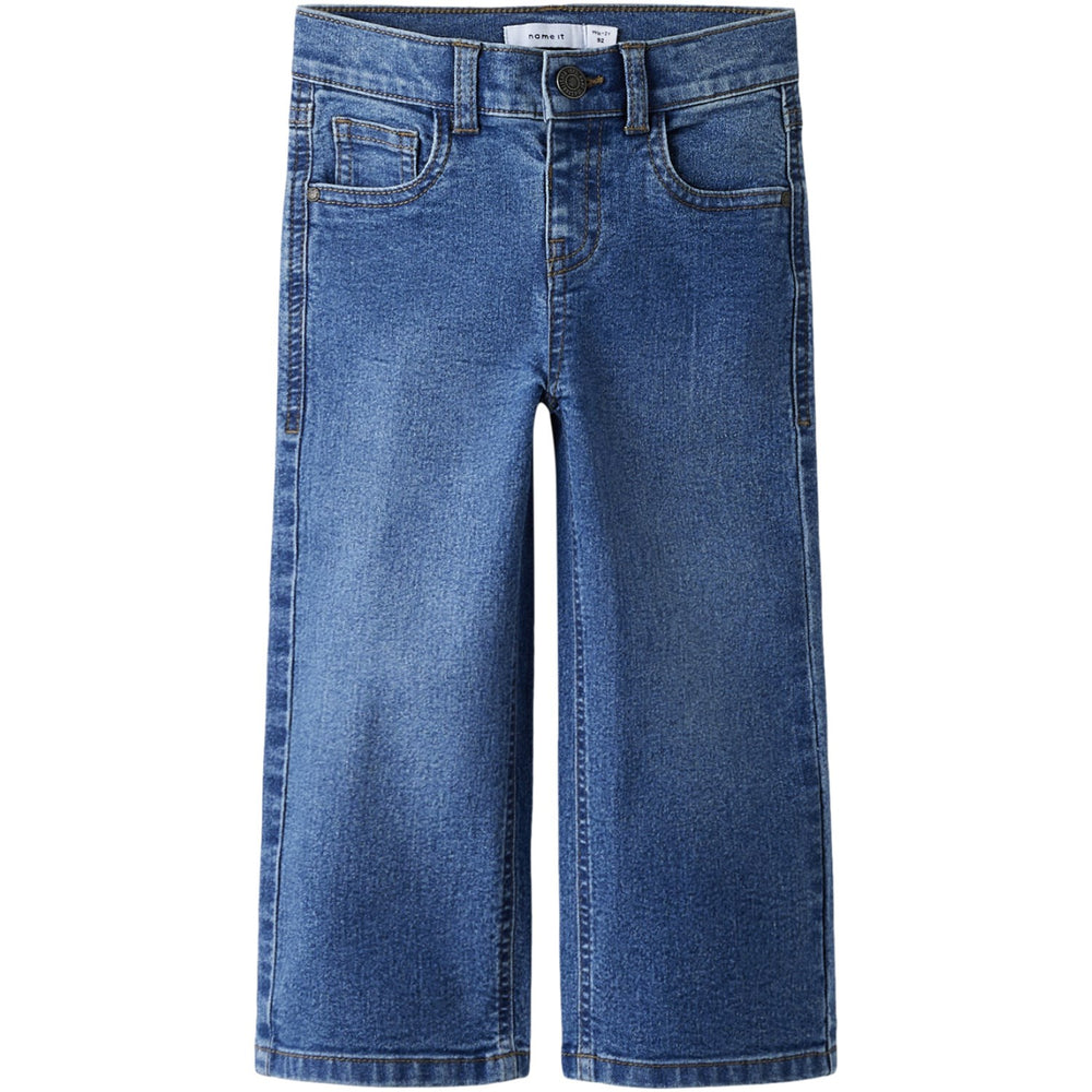 Køb Name It Medium Blue Denim Nmfrose Wide Jeans 1061-Dt Tb